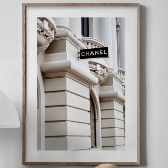 SET 2 Coco Chanel Fashion Luxury Paris Street Store Window Shop print collection - Picture 7 of 7